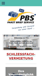 Mobile Screenshot of paketbriefservice.de